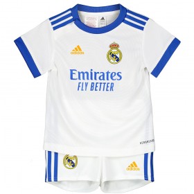 Fußballtrikots Real Madrid Kinder 2021-2022 Kurzarm Heimtrikotsatz kaufen 